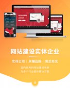 网页推广定制网站开发网站设计服务企业官网设计